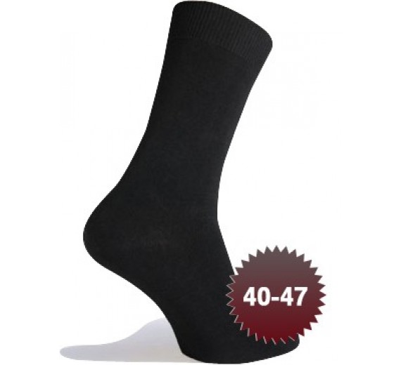 Billige Herresokker - 10 Par - Str. 40-47 - Sorte 