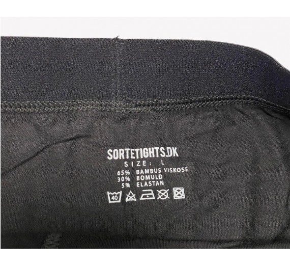 SorteBambusTrunksBoxershortsStrL-01