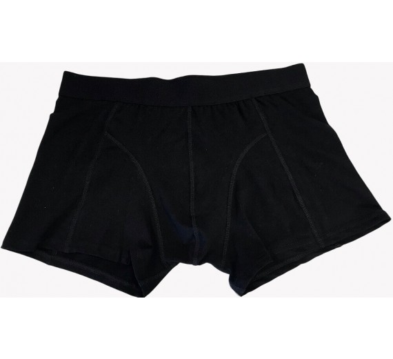 SorteTrunksBoxershortsBomuldStrL-01