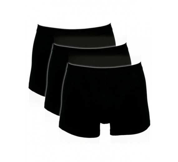 Sorte Trunks / Boxershorts (Bomuld) - Str. 4XL