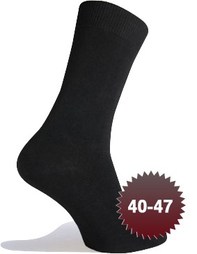 SortesokkerBomuldstr4047-20