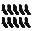 Billige Herresokker - 10 Par - Str. 40-47 - Sorte 