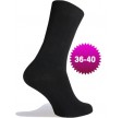 Billige Damesokker - 40 Par - One-size Str. 36-40 - Sorte 