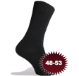 Sorte Sokker Bomuld - Str. 48-53