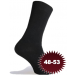 Sorte Sokker Bomuld - Str. 48-53